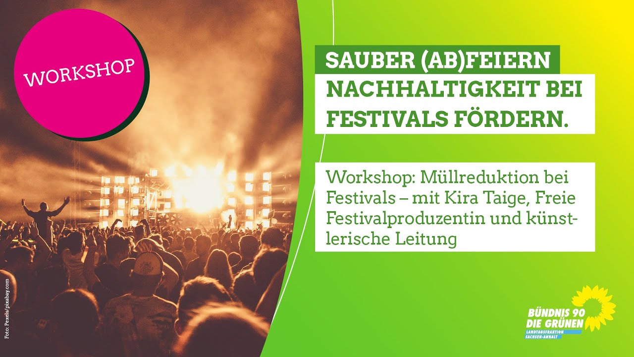 Workshop: Müllreduktion bei Festivals